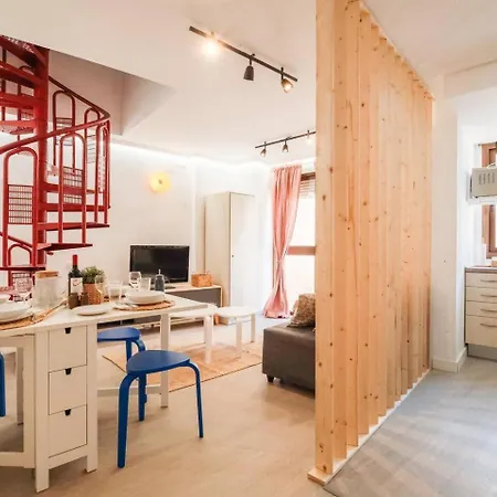 Atico Cierzo | Nuevo Duplex Terraza | Wifi | 1 Br Apartmán *