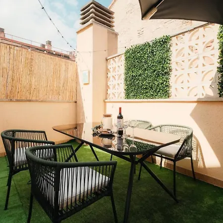 Apartamento ático Cierzo Nuevo Duplex Terraza Wifi 1 Br *