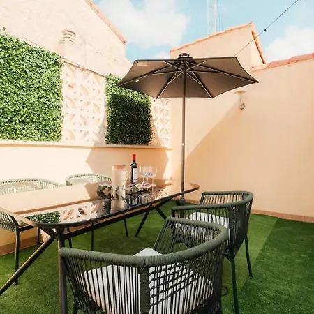 Atico Cierzo Nuevo Duplex Terraza Wifi 1 Br Appartement