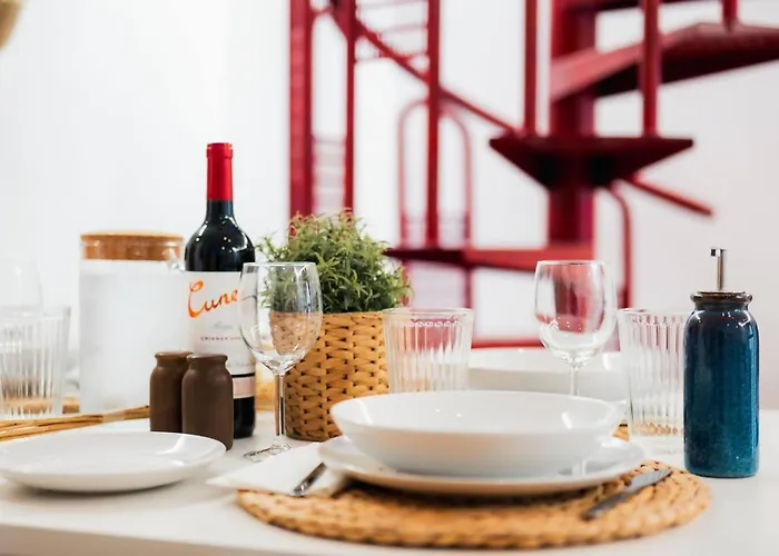 Atico Cierzo | Nuevo Duplex Terraza | Wifi | 1 Br Διαμέρισμα