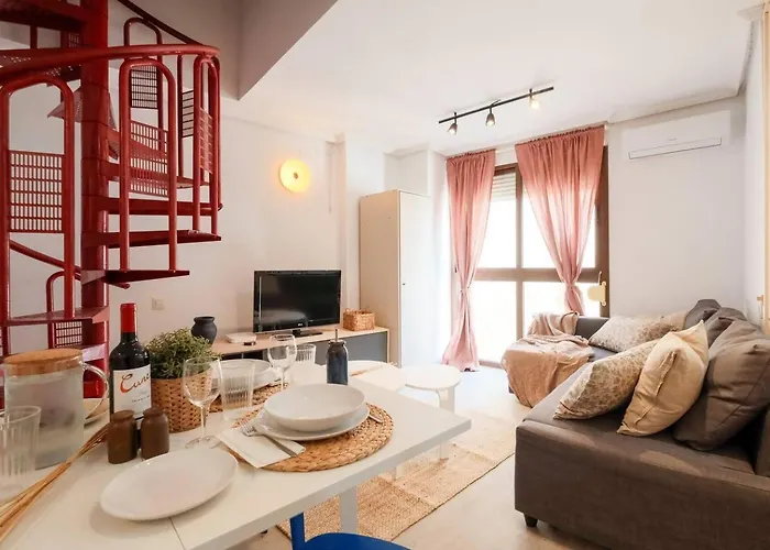 Atico Cierzo | Nuevo Duplex Terraza | Wifi | 1 Br Διαμέρισμα Σαραγόσα